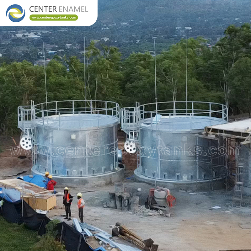 China Galvanized Steel Fire-Fighting Water Storage Tank Manufacturer