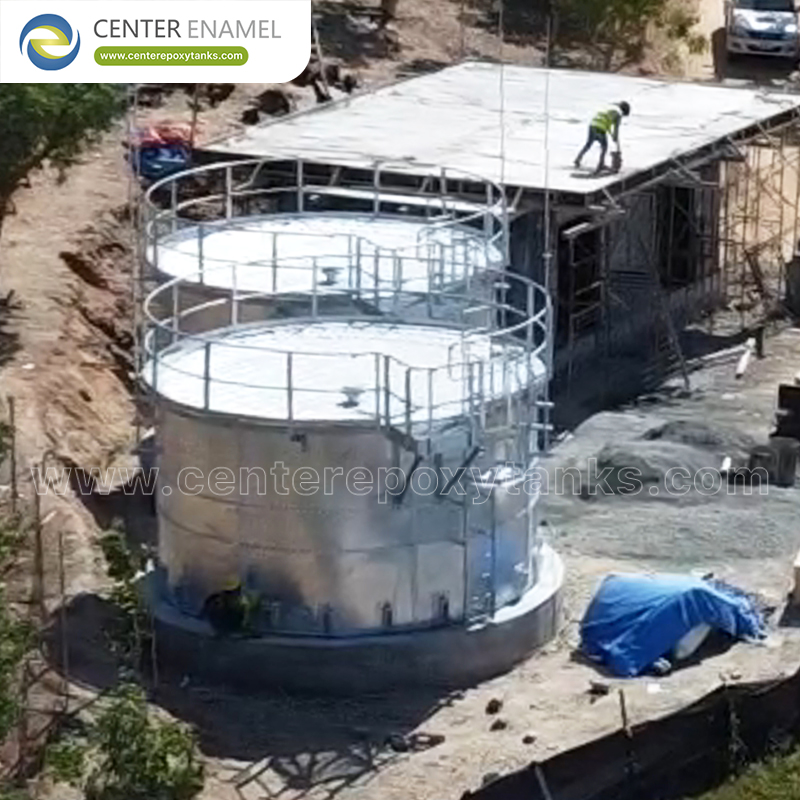 China Galvanized Steel Fire Safety Water Tank Manufacturer