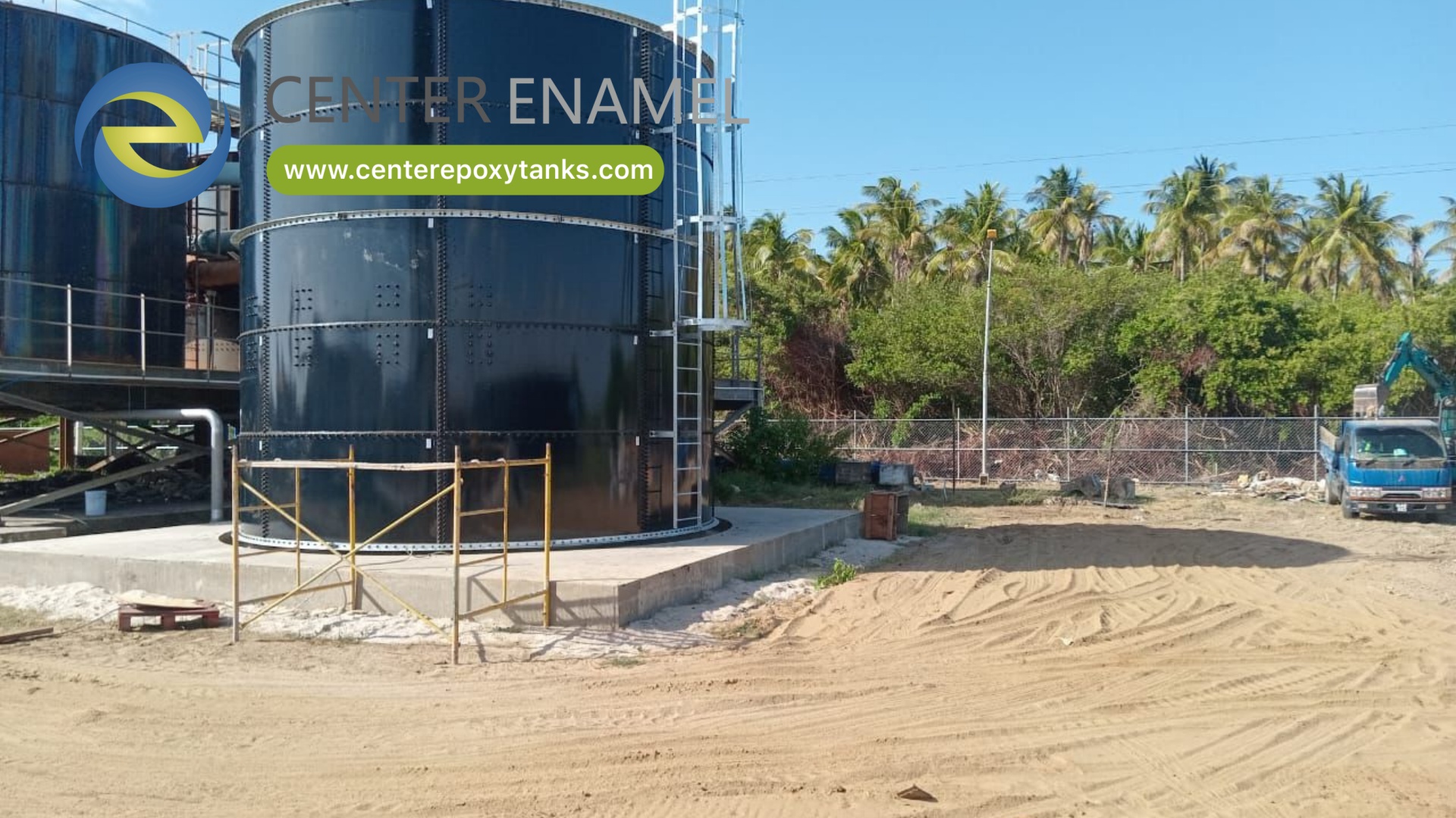 Epoxy Coated Tanks for Handling Agricultural Waste 