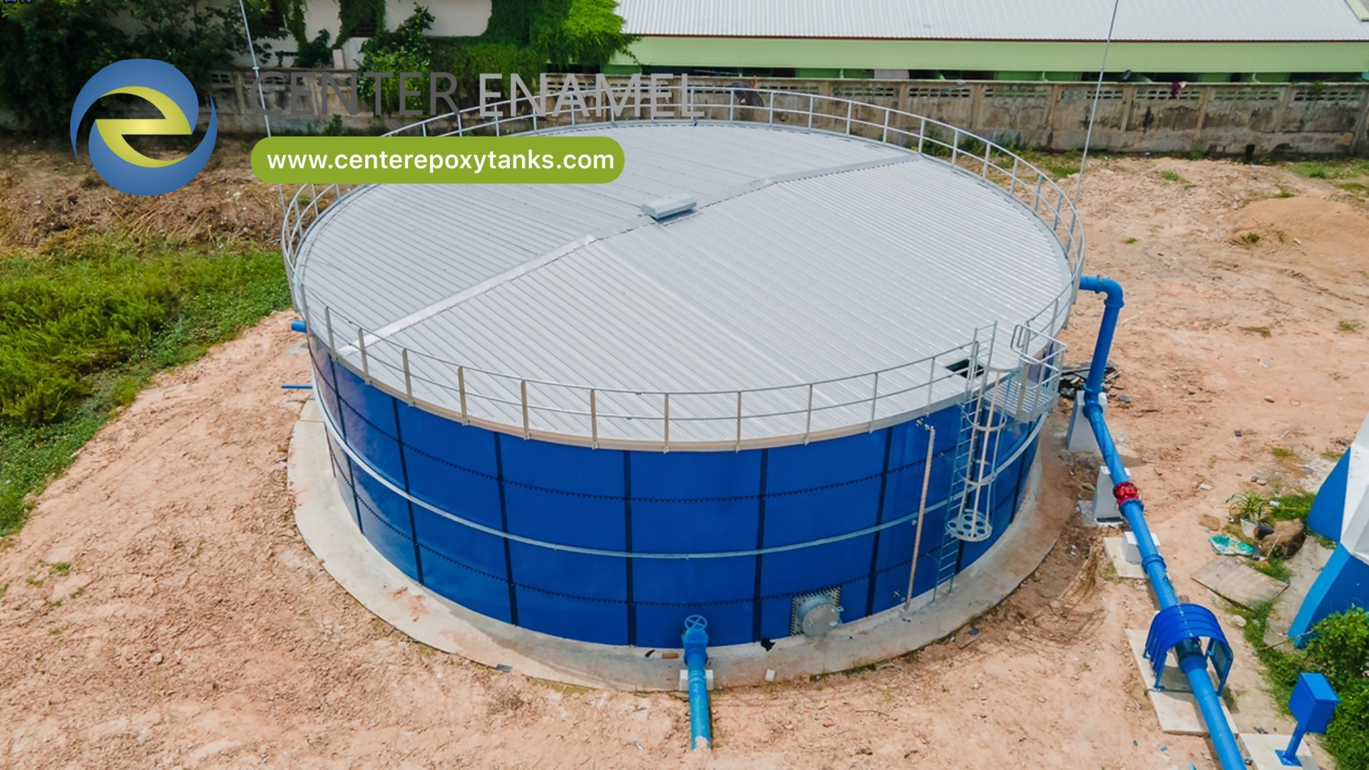 Epoxy Coated Tanks for Municipal Sewage Storage