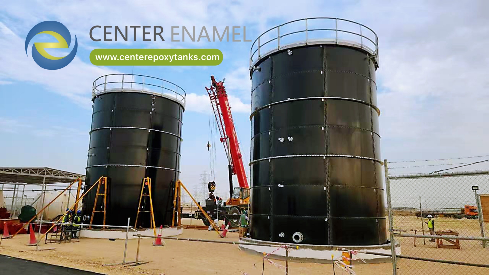 Epoxy Coated Tank for Brewery Wastewater Treatment 