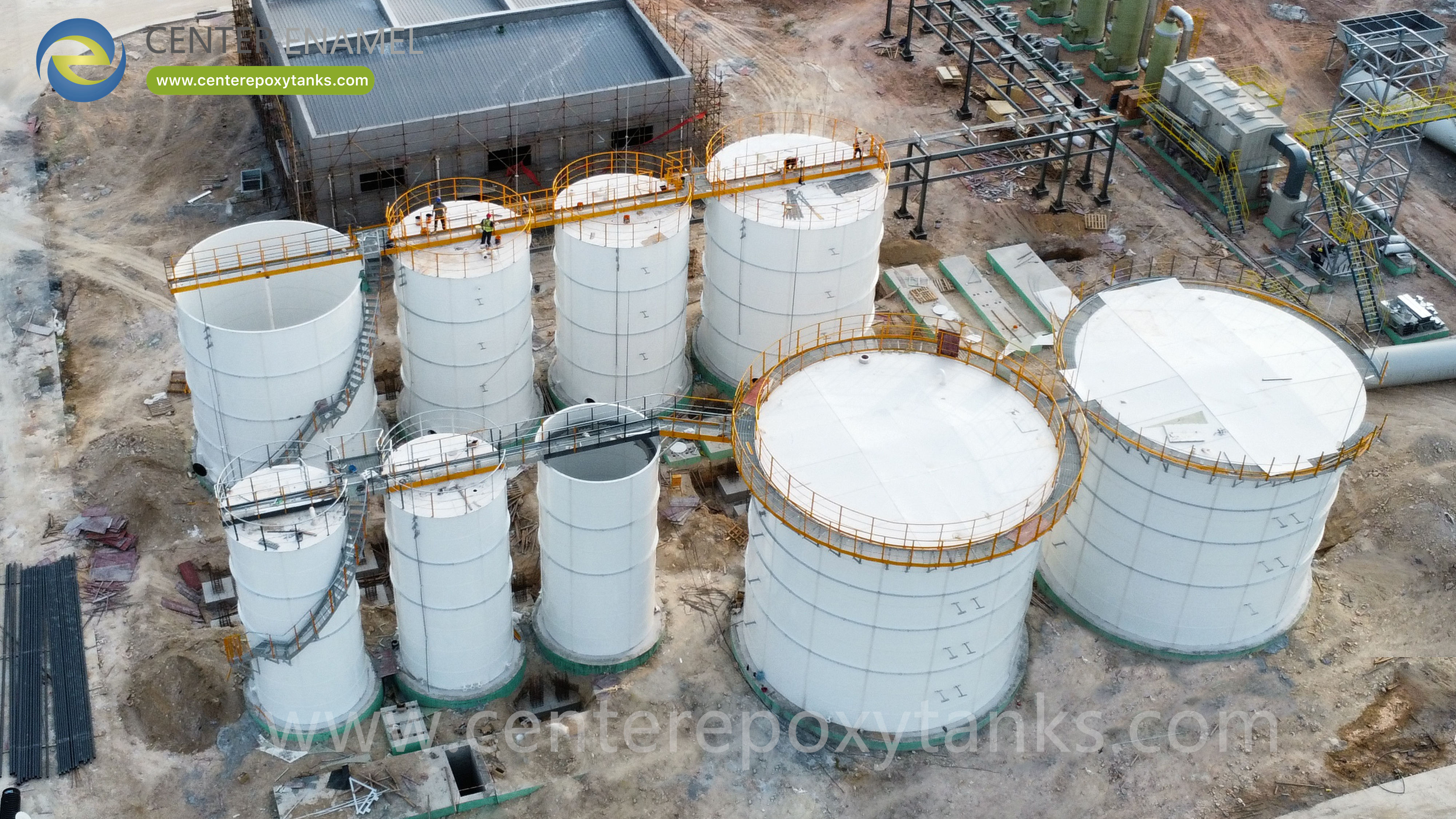 Fusion Bonded Epoxy Tanks For Chemical Wastewater Treatment