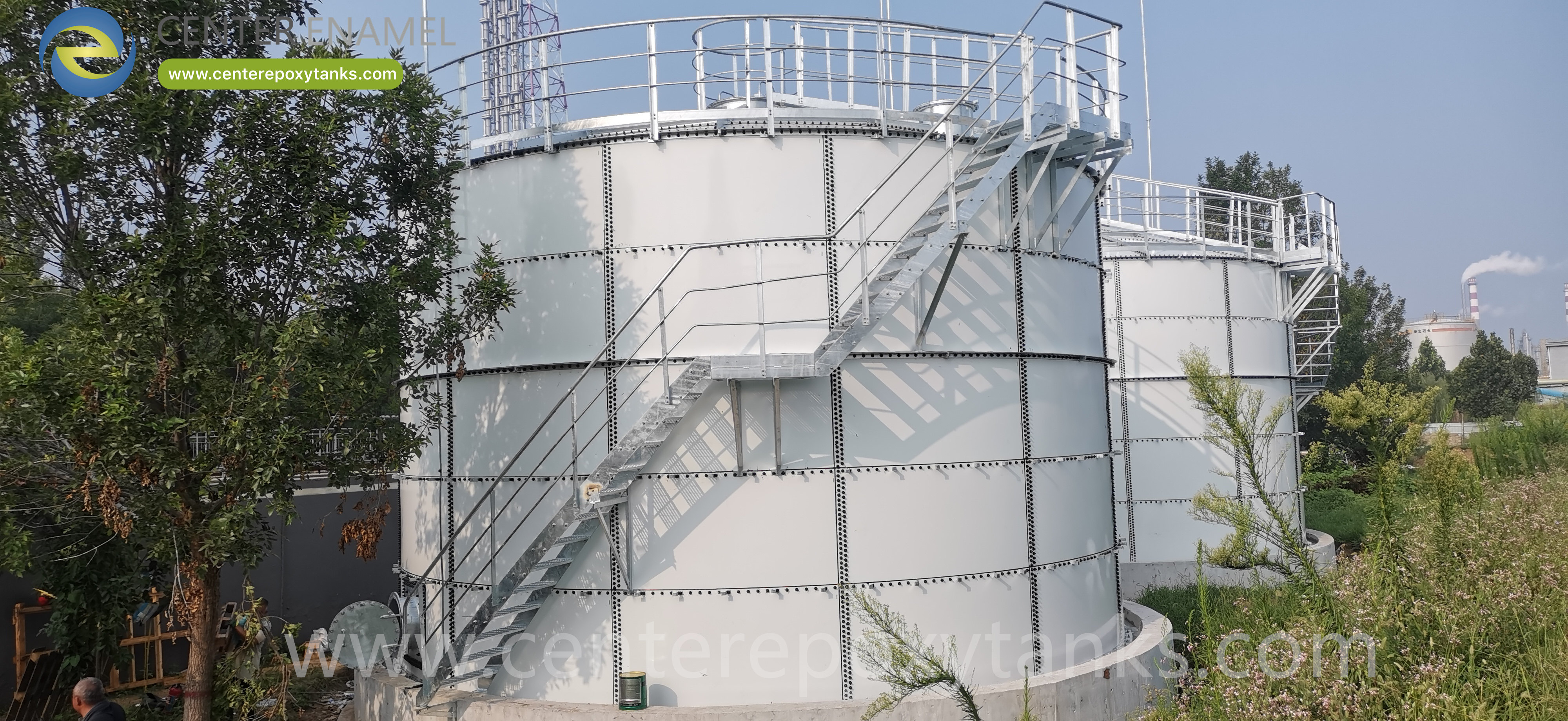 Fusion Bonded Epoxy Tanks For Petrochemical Wastewater Treatment 
