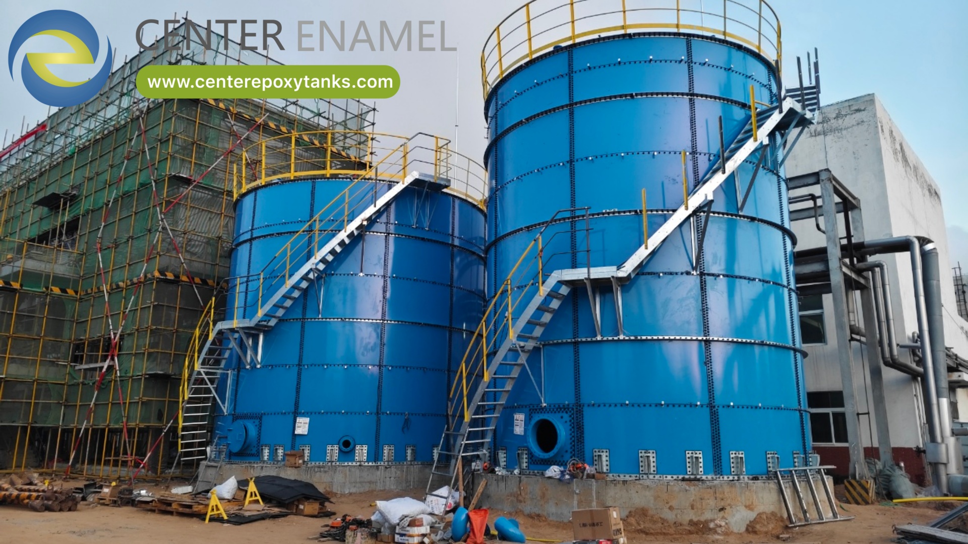 Water Tanks for Cassava Processing Wastewater Tank