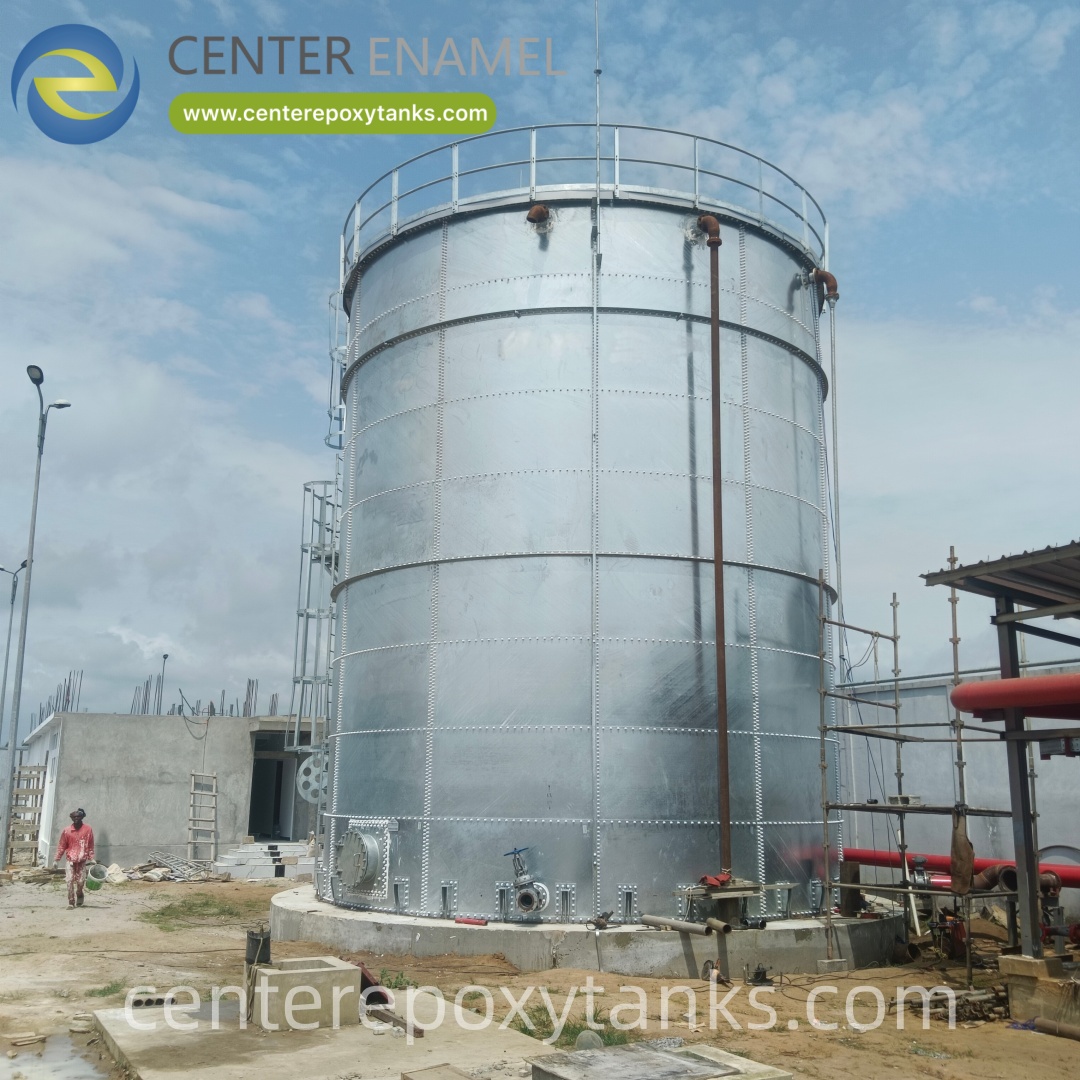 Galvanized Steel Fire Suppression Water Tank 