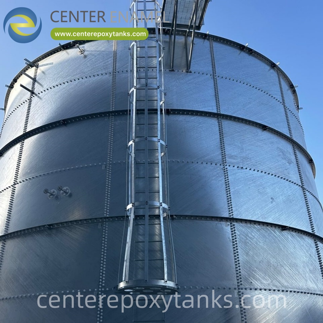 Galvanized Steel Bulk Feed Tanks