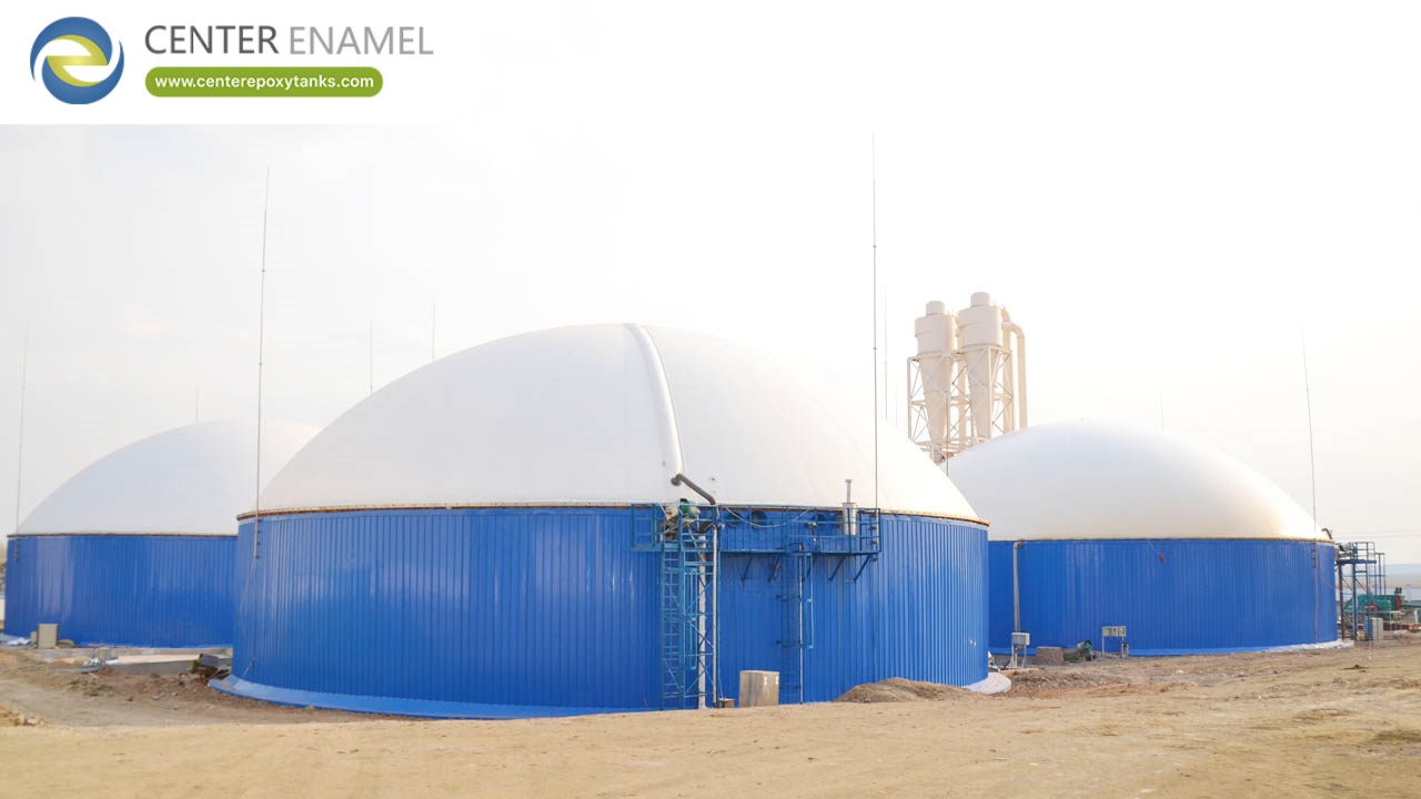  Epoxy Coated Tanks for Chicken Litter Biogas Digesters