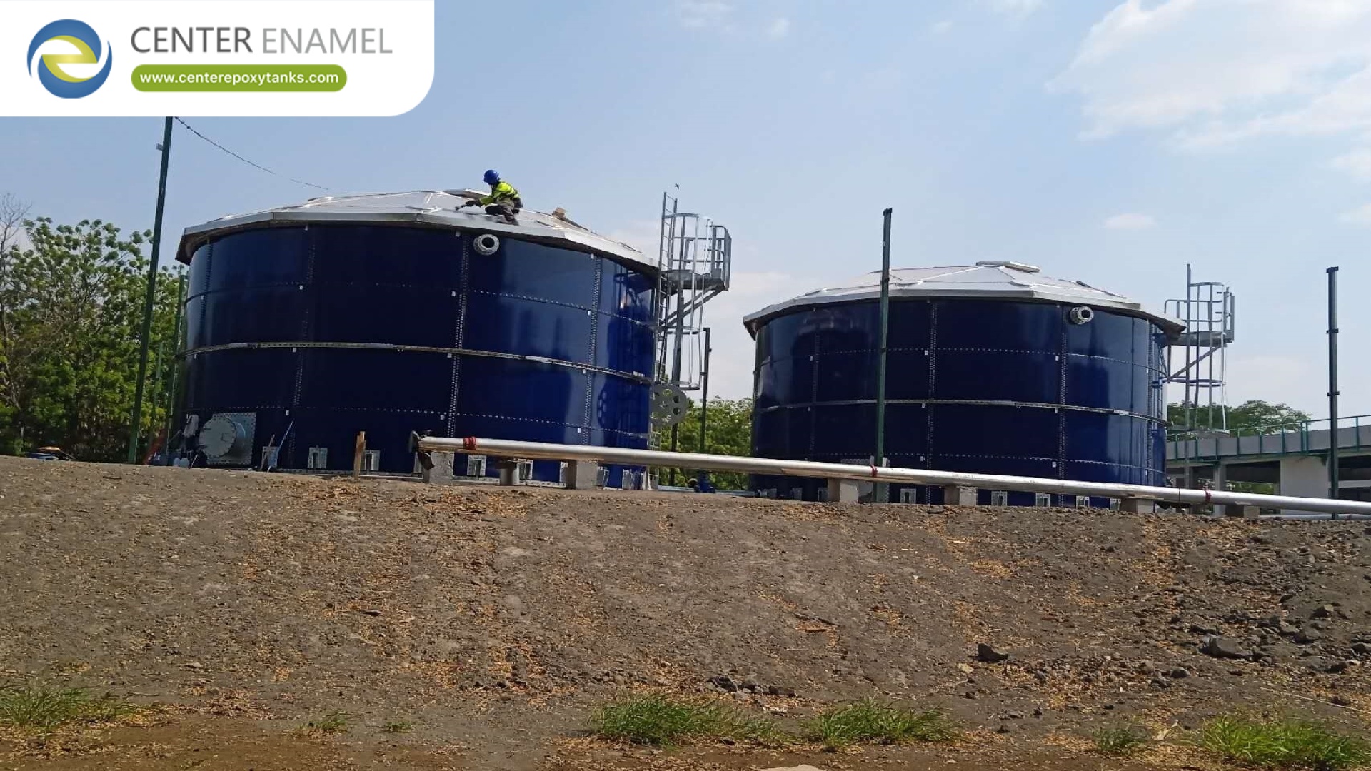 Ensuring Biosecurity and Purity: Aluminum Dome Roofs for Poultry Farm Water Tanks
