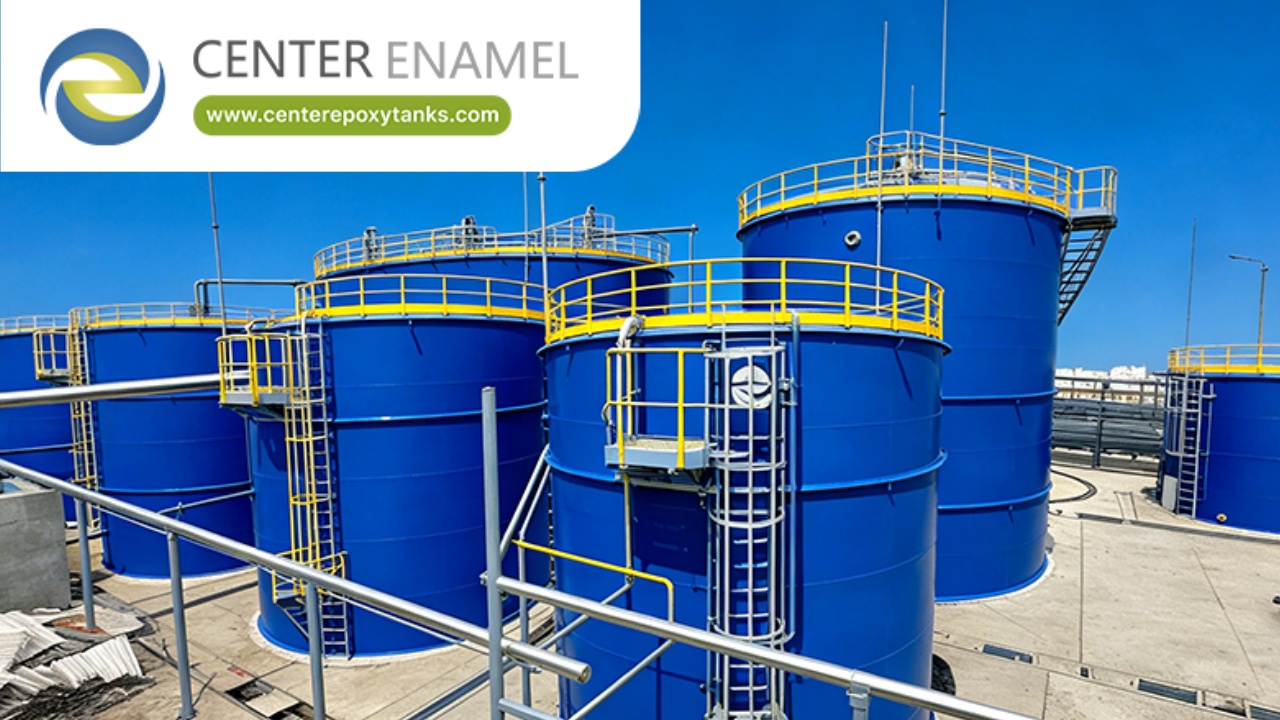 AWWA D103 Standards Epoxy Coated Steel Tanks for Potable Water Storage