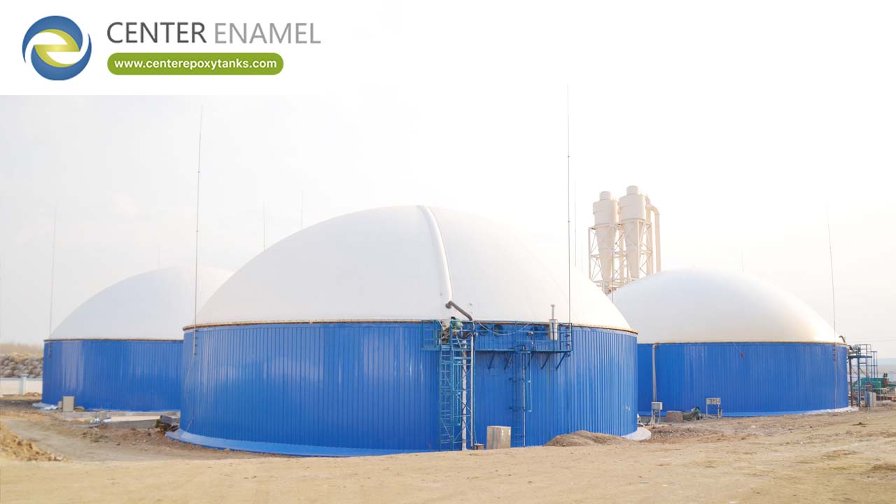 Center Enamel Provides Biogas Digestion Tanks for Sweden Anaerobic Digestion Tank Project