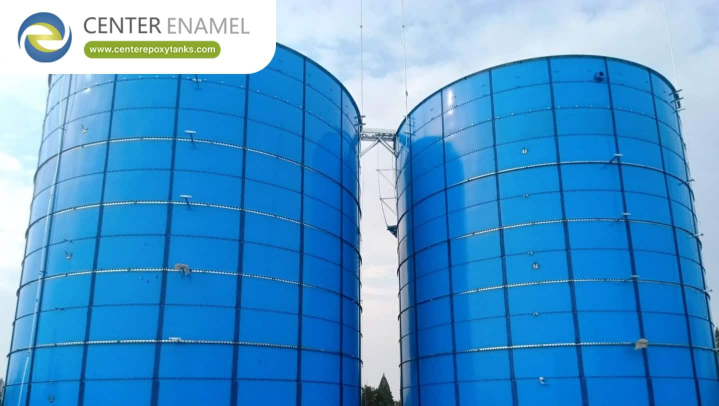 Epoxy Coated Steel Tanks for Palm Oil Mill Effluent (POME) Treatment