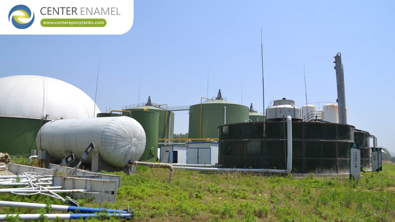 Green Power Biogas Projects: Biogas Holders for Reliable Energy Supply