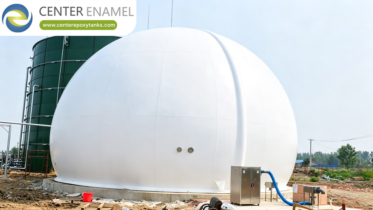 Fabricante de depósitos de gas de membrana ahorradores de energía - esmalte central