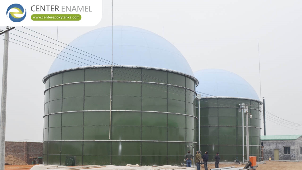 Landfill Gas Power Project: Efficient Collection and Utilization with Biogas Holders