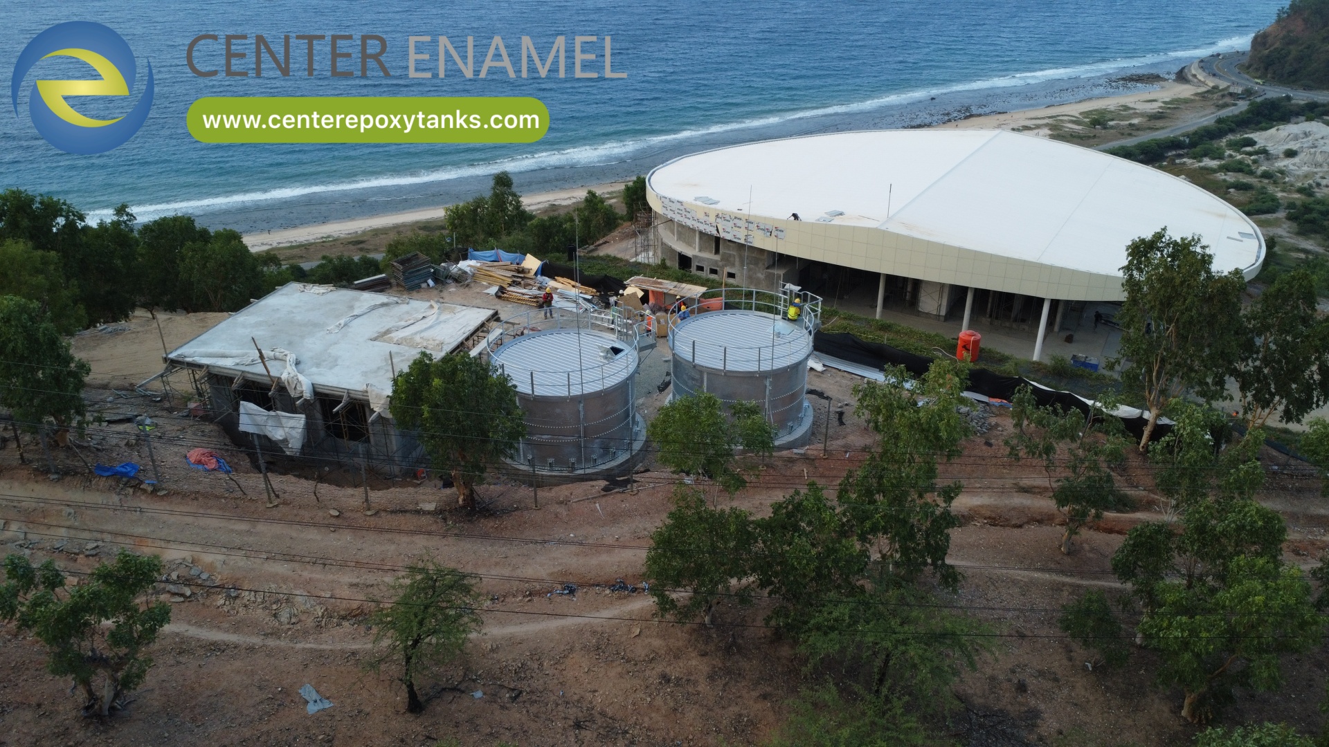 Galvanized Steel Stormwater Harvesting Tank.JPG