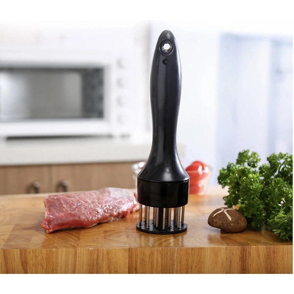  Stainless steel with pressing handle Needle tenderizer 