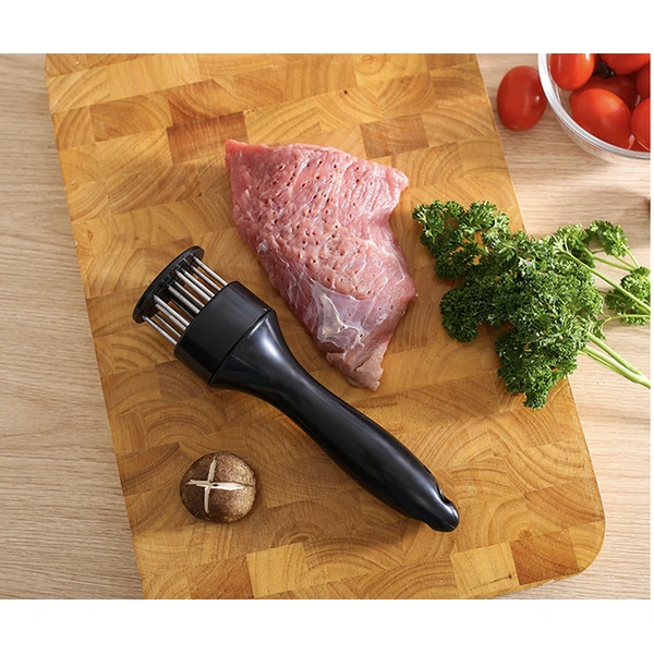  Stainless steel with pressing handle Needle tenderizer 