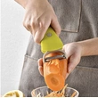 Stainless steel with PP shell 2 in 1 peeler