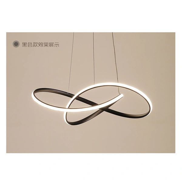 Metal Rings Chain Pendant Lights