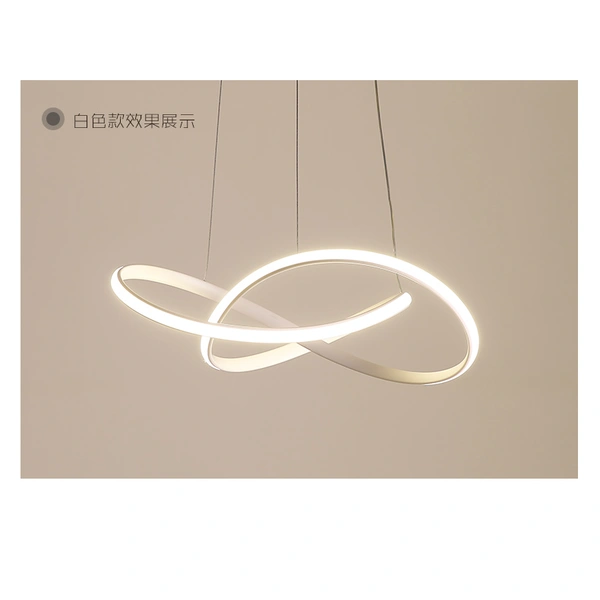 Metal Rings Chain Pendant Lights