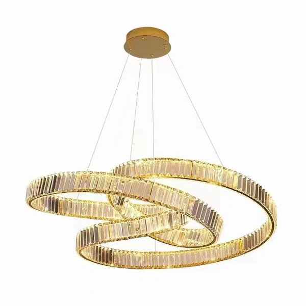 Metal Rings Chain Pendant Lights