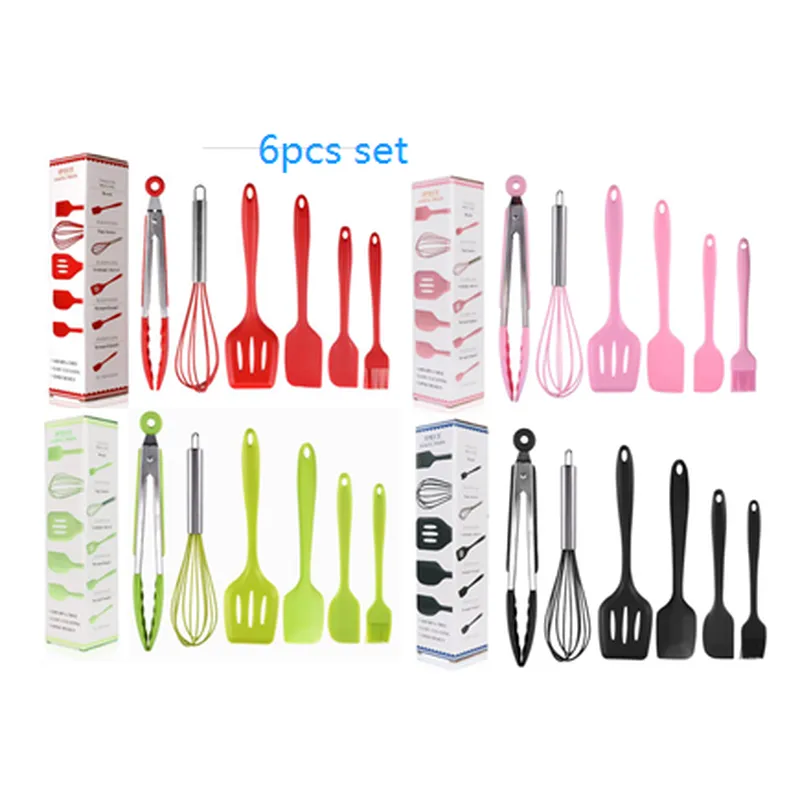 Silicone Kitchenware Set 6 Pieces