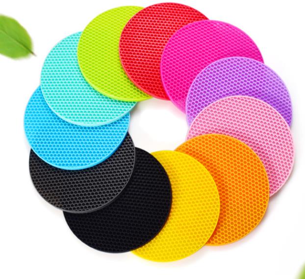 Honeycomb Silicone Table Mats,Cup Mats, Hot Pot Mats