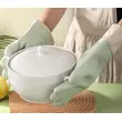 Silicone insulated gloves, thickened baking kitchen tools, microwave 