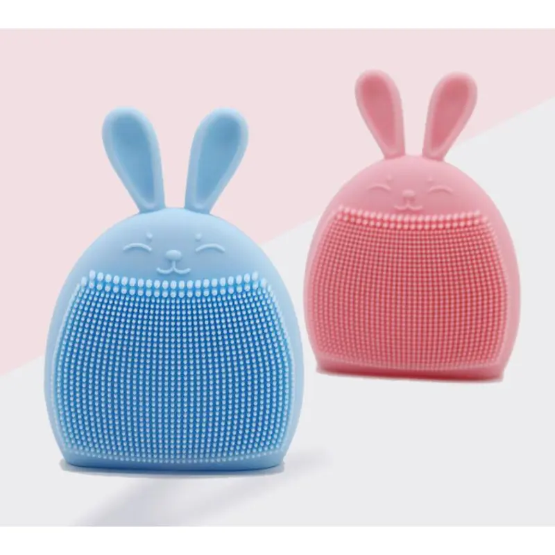 baby silicone face cleaning brush, manual massage face cleaning brush