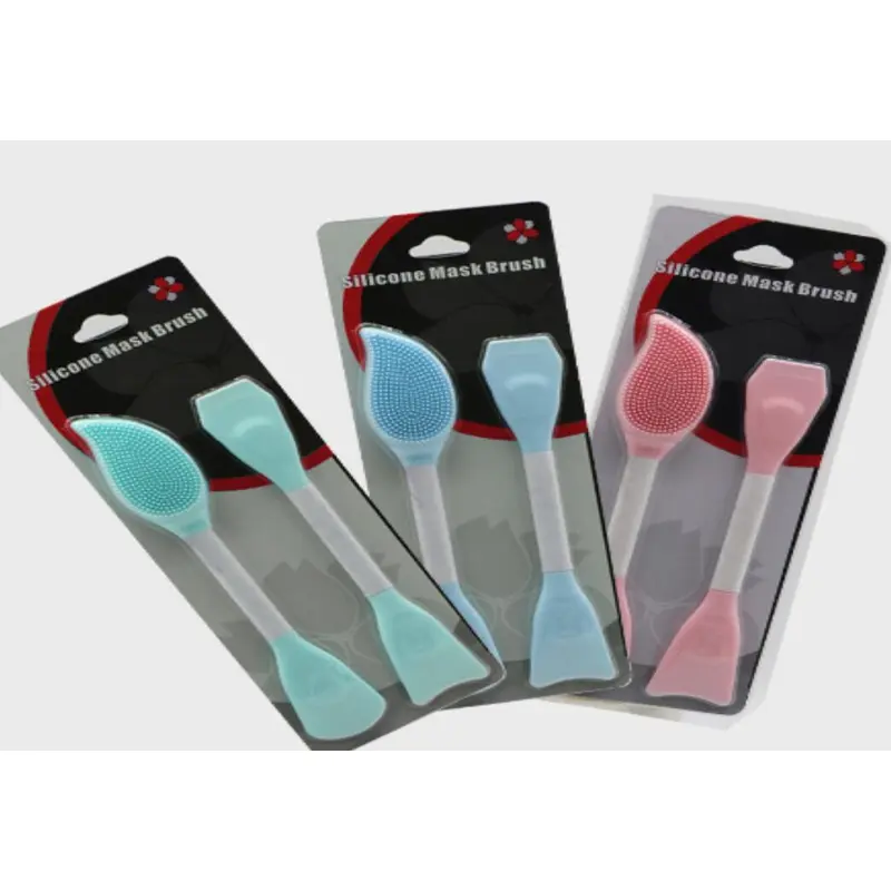 Silicone beauty DIY facial mask brush, nose wash brush