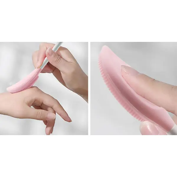 Silicone beauty DIY facial mask brush, nose wash brush
