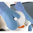 Silicone cotton gloves, honeycomb gloves kitchen microwave mitts