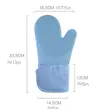 Silicone cotton gloves, honeycomb gloves kitchen microwave mitts