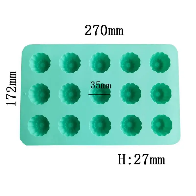 15 cake mould candy biscuit mould jelly pudding mould