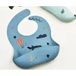 Baby eating bib Silicone 3D three-dimensional waterproof bib
