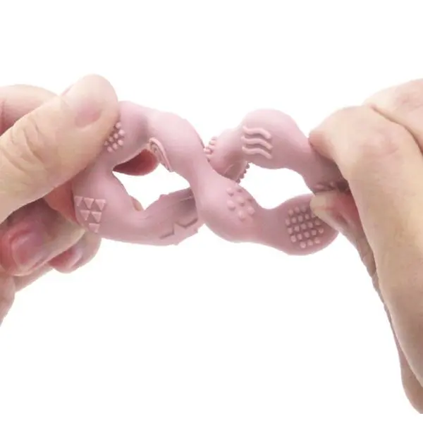 Round baby gum pacifying molars, children's silicone molars