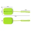 Silicone mini pendant drawcord zero purse key chain