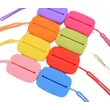Silicone mini pendant drawcord zero purse key chain