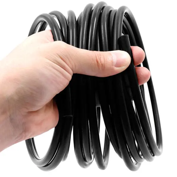 NBR nitrile rubber water pipe, anti-aging hydraulic oil pipe