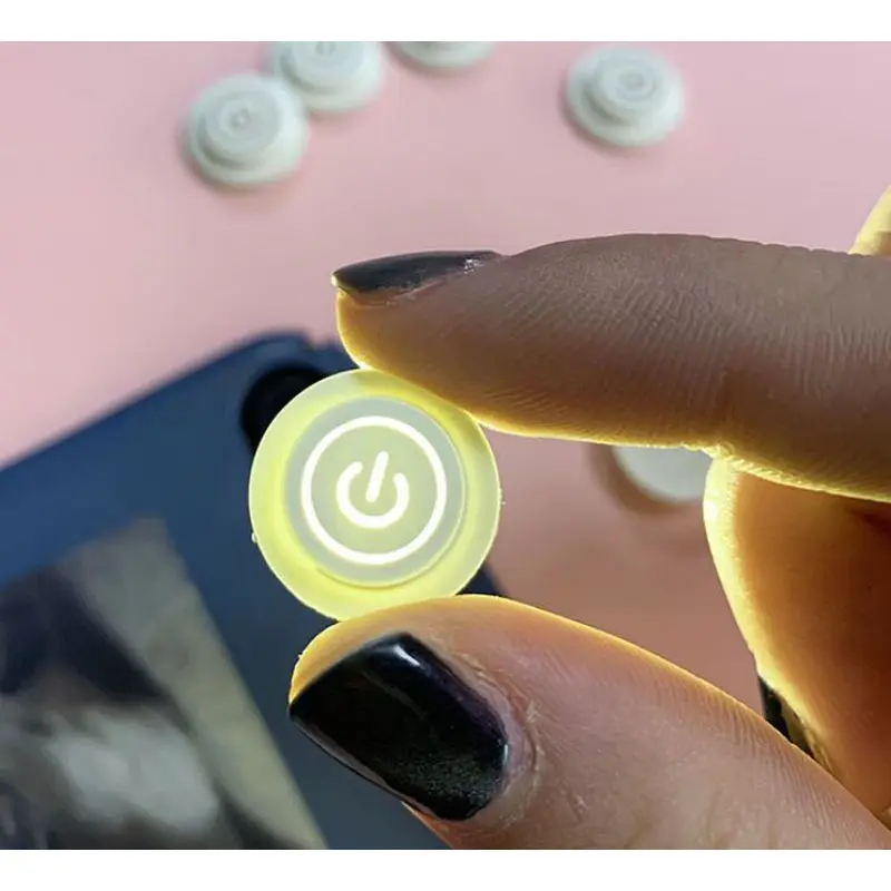 Switch button laser button toothbrush silicone waterproof button