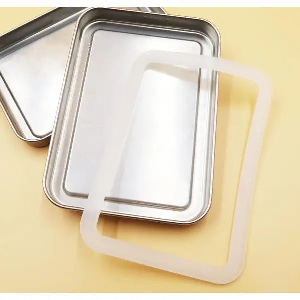 Heat resistant silicone flat gasket sealing ring sealing ring