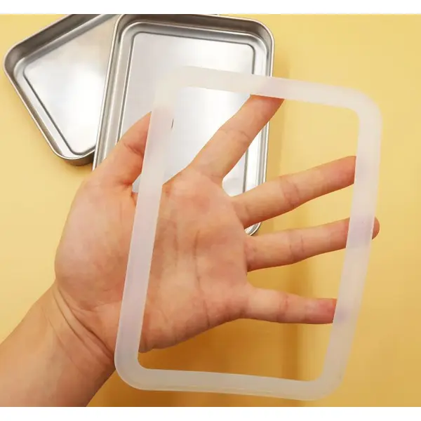 Heat resistant silicone flat gasket sealing ring sealing ring