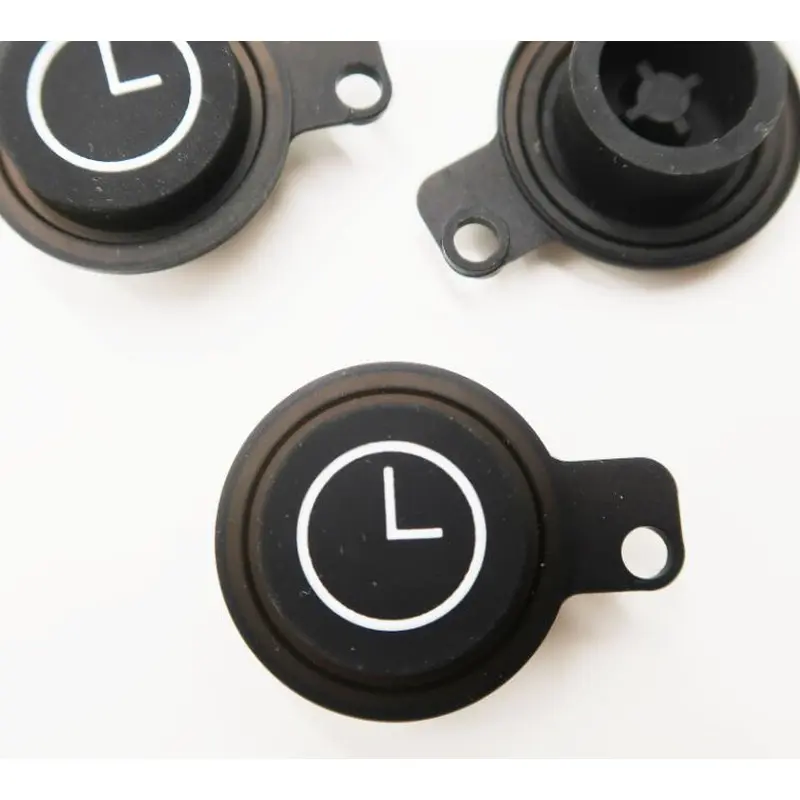 silicone button cover, aging resistant rubber button cover