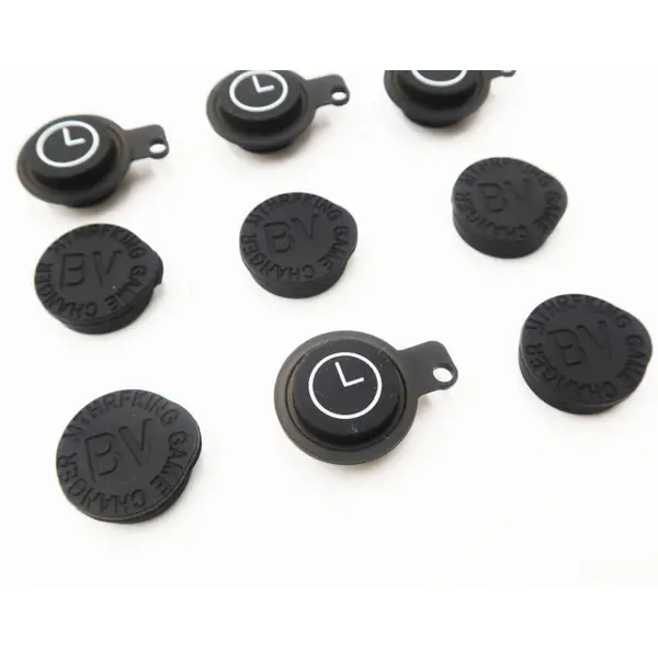 silicone button cover, aging resistant rubber button cover