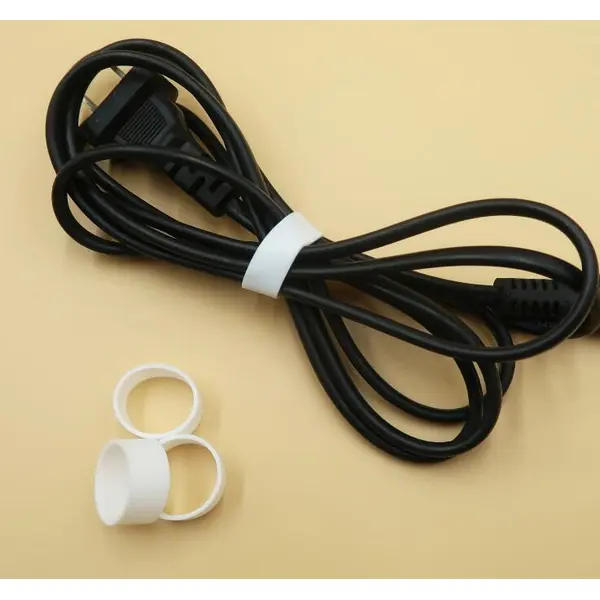 Silicone coil strong tensile wear-resistant protective wire sleeve