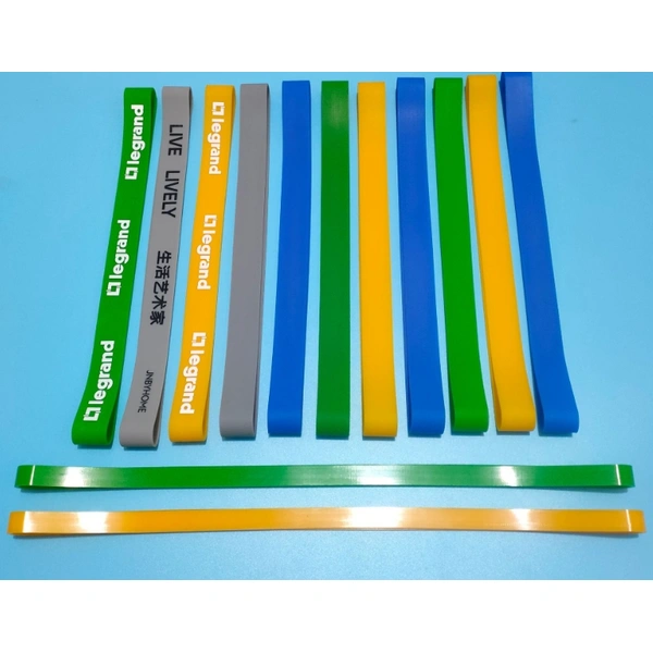 Strong elasticity silicone bands, printing logo