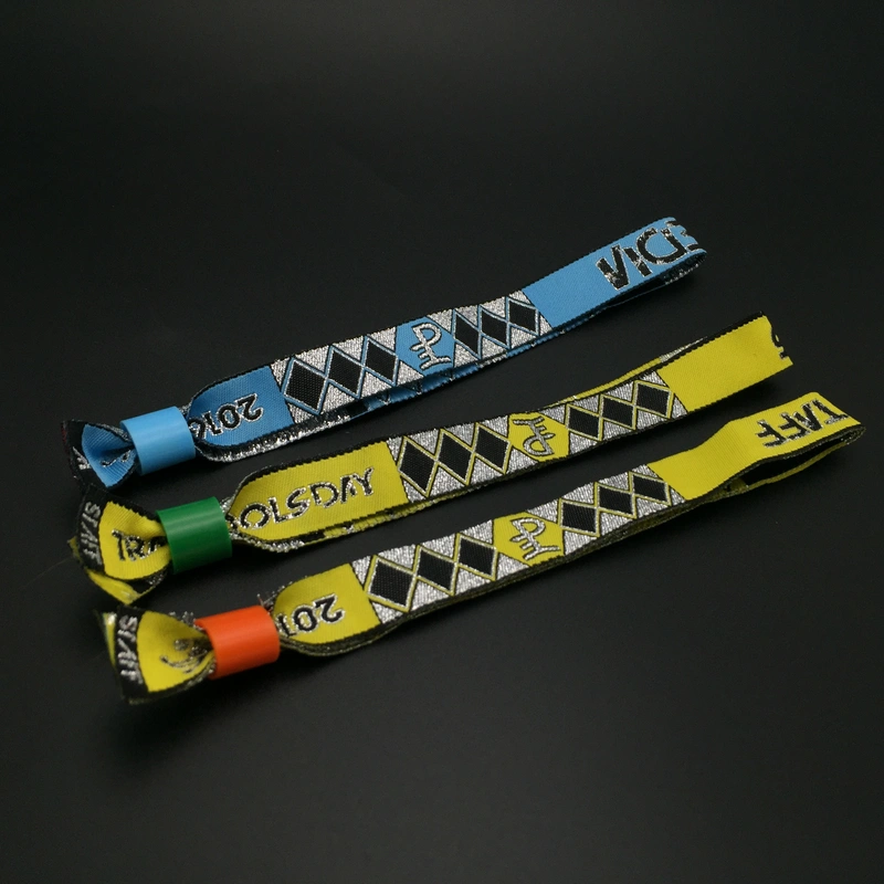 Custom Woven Cloth Wristbands