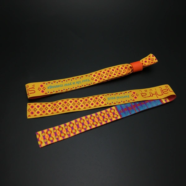 Custom Woven Cloth Wristbands