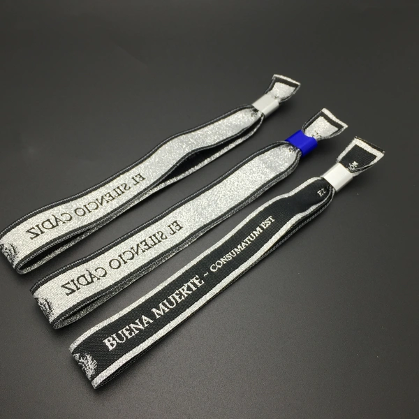 Custom Woven Cloth Wristbands