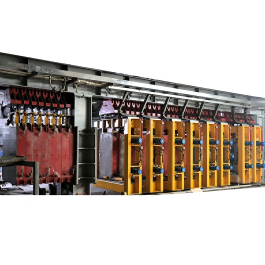 4件6模卧式高压成型线